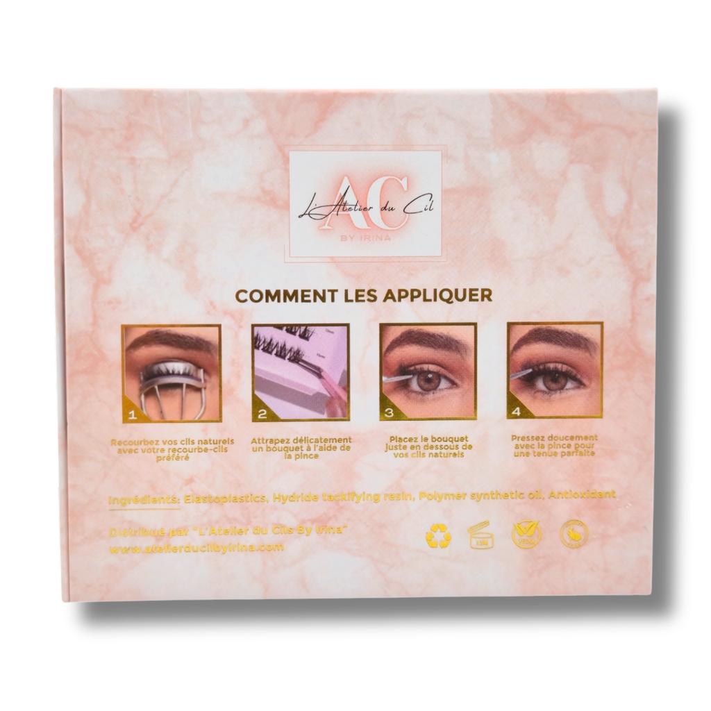 ELEGANZA Press-On Lashes