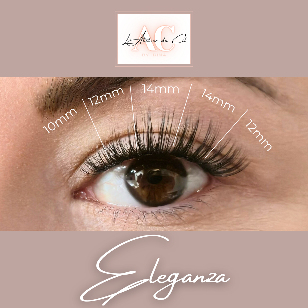 ELEGANZA Press-On Lashes